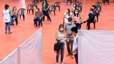 EL operativo de vacunación inició en la provincia el 29 de diciembre. (FOTO: Florencia Salto)