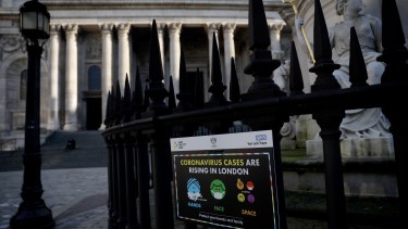 Debido al aumento de casos, Londres atraviesa su tercer confinamiento.