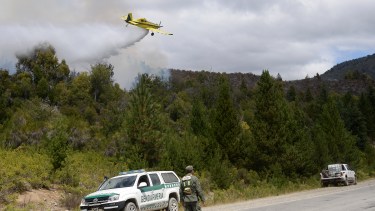 El incendio forestal en Cuesta del Ternero comenzó el 24 de enero. Foto: archivo