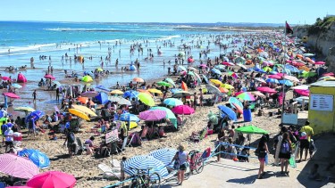 Las Grutas y toda la costa atlántica tuvo niveles de ocupación plena. Archivo