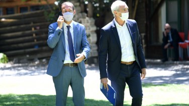 Gutiérrez le encomendó las finanzas provinciales a su ministro de Economía, Guillermo Pons. Foto: archivo.