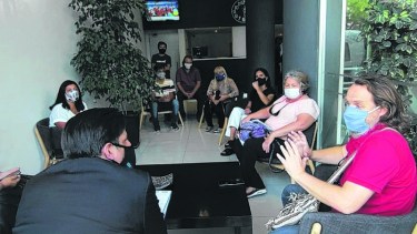 Regreso a las aulas, salarios y mantenimiento escolar, fueron algunos puntos que se trataron en la reunión.