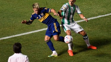 El partido fue discreto y hubo un par de jugadas discutidas. 