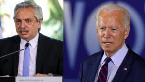 Argentina pidió a Biden fortalecer las relaciones y que no se apueste por la «desunión»