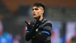 El gol de Lautaro para Inter en Italia