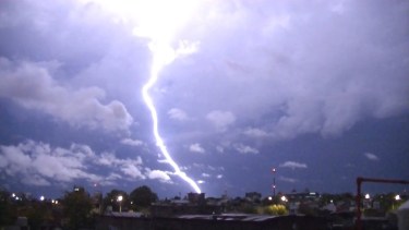 Se esperan tormentas secas con actividad eléctrica en el norte de la Patagonia". (foto ilustrativa).