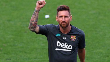 Messi mantiene una relación tirante con los dirigentes del club. 
