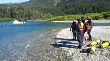 Imagen de Una turista desapareció en el río Azul cuando intentaba ayudar a su hija