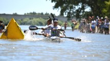Imagen de Regata del río Negro: Pinta y Lucero llegaron primeros a Choele Choel