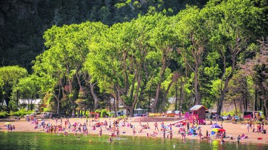 Los paisajes neuquinos son una de las principales atracciones para el turismo interno.  