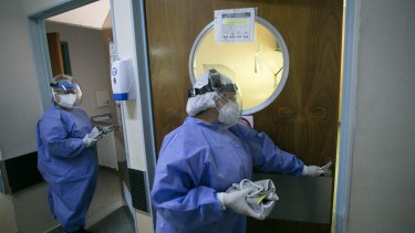 Este descanso extraordinario por la pandemia en Salud se suma a la bonificación salarial implementada por la administración provincial. Foto: Pablo Leguizamon