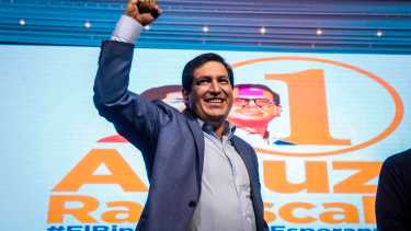  El candidato presidencial del correísmo Andrés Arauz. Foto: Télam 