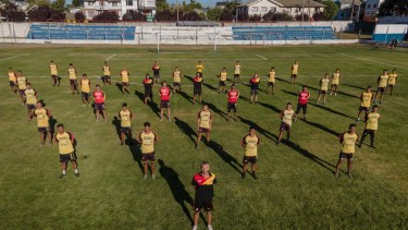 En Cruz del Sur están todos detrás de un mismo objetivo. Foto: Marcos Ojeda. 