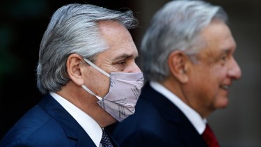 El presidente habló del tema vacunación VIP durante su gira por México.
