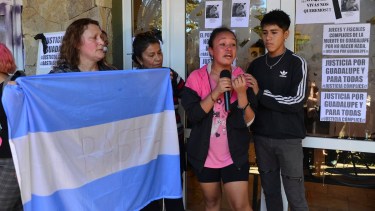 Conmovedor relato de una testigo directa del femicidio de Guadalupe Curual en Villa La Angostura. Foto: Alfredo Leiva