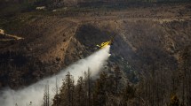 Imagen de El Bolsón: solo quedan dos sectores críticos del incendio forestal