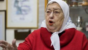 Alteraron la biografía de Hebe de Bonafini: “Deben ser las ganas que tienen de que me muera”