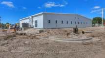 Imagen de Las Grutas: armaron el hospital modular, pero aún resta equiparlo