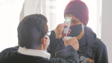 La prueba del olfato fue una estrategia desarrollada en distintos sectores de Roca durante la etapa inicial de la pandemia.
