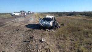 Murió en un accidente cuando viajaba con su hijo sobre ruta 251