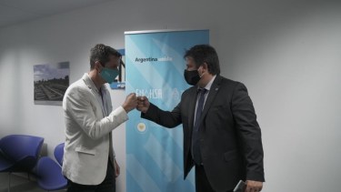 Desde el Municipio de Neuquén se destacó que  la obra de agua en la meseta beneficiará a 22 mil vecinos.  Foto: Gentileza