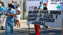 Imagen de Trabajadores del hospital de Roca reclamaron por un reconocimiento salarial