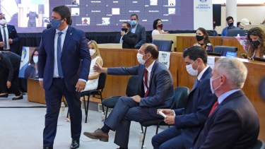 El intendente Mariano Gaido propuso la enmienda en la apertura de sesiones del Concejo Deliberante (foto Florencia Salto)