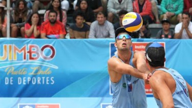 Capogrosso y Azaad prolongaron su invicto en el beach vóley