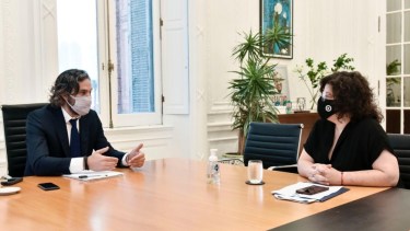 Después de la reunión que encabezarán Vizzotti y Cafiero se esperan los anuncios oficiales sobre la combinación. Foto Archivo Télam. 