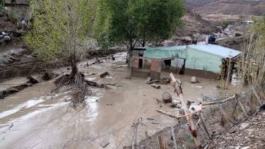 El agua y barro provocaron grandes pérdidas en familias de Chos Malal. (Foto: Municipalidad de Chos Malal)