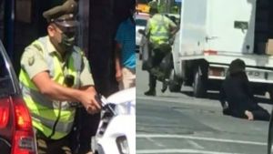 Incendian edificios públicos tras el asesinato de un malabarista en Chile