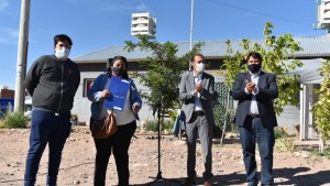 Amplían red de gas y recolección domiciliaria en la Cuenca XVI de Neuquén