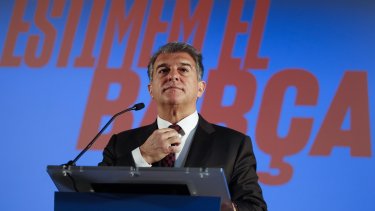 Laporta defendió a Messi y se perfila para volver a presidir el club. 