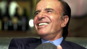 Menem y la balanza