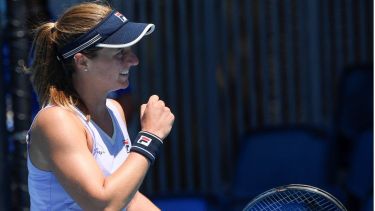 La rosarina se medirá mañana a la noche con la croata Donna Vekic.