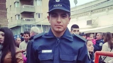 Matías Ezequiel Martínez, el policía acusado por el femicidio. 