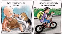 Imagen de «Peques», la tira de Chelo Candia en el Voy