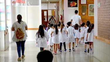 Aseguran que el 98% de las escuelas en Neuquén tienen presencialidad plena (Archivo Mauro Pérez).-