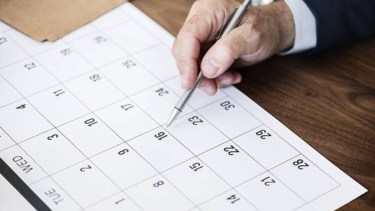 El próximo feriado largo será en octubre. Gentileza.
