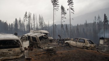 Los daños causados por los incendios aún no se pudieron establecer con precisión, pero a simple vista son enormes. (Foto: Marcelo Martínez)