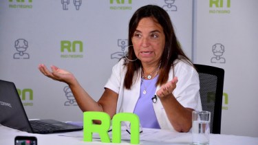 Iberó brindó detalles de la campaña de vacunación en Río Negro. Foto: Marcelo Ochoa.