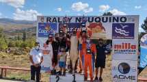 Imagen de Sambueza, el dueño de la primera fecha del Rally Neuquino