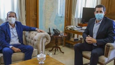 El gobernador de Neuquén estuvo en Buenos Aires y se reunió con ministros de Nación. (Foto: gentileza)