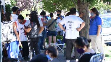 El gremio ATEN realizará el martes a las 9 el plenario de secretario generales para ratificar las medidas tomadas el 19 de febrero. Foto: Florencia Salto.