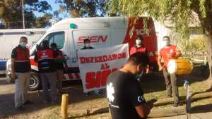 Trabajadores del SIEN reclaman en Neuquén por horas de guardia no rentadas