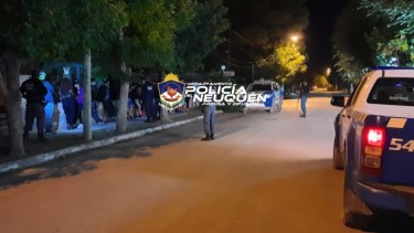 Tres de las personas que estaban en la fiesta no tenían identificación personal. Foto: Gentileza