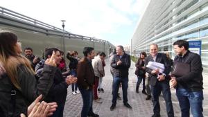 Baggio fue sobreseído por cortar el alambrado que impide el acceso al río en Neuquén