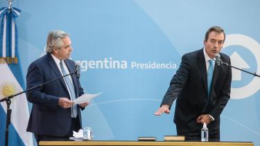 Finalmente, Soria se convirtió esta tarde en el nuevo ministro de Justicia de la Nación. (Gentileza).-