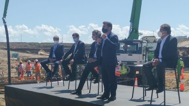 Comenzó el hormigonado de Aña Cuá