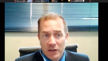 La audiencia fue presidida por el juez Juan Pedro Puntel. Foto: archivo.